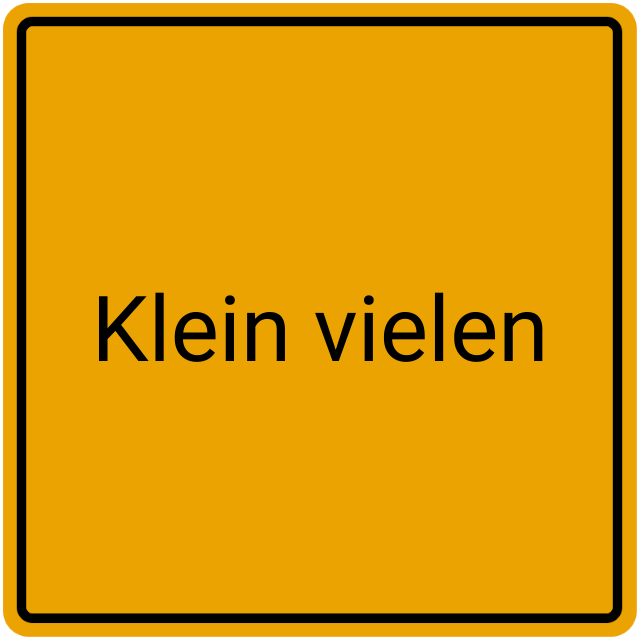 Meldebestätigung Klein Vielen